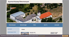 Desktop Screenshot of gyarmat.hu