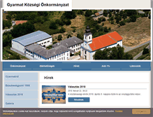 Tablet Screenshot of gyarmat.hu